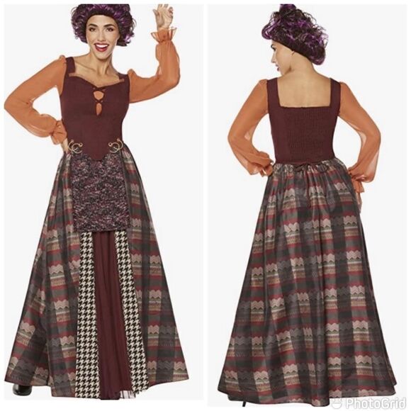 Spirit Halloween Hocus Pocus Mary Sanderson Costume for Adults Witch Cos… - Picture 1 of 12
